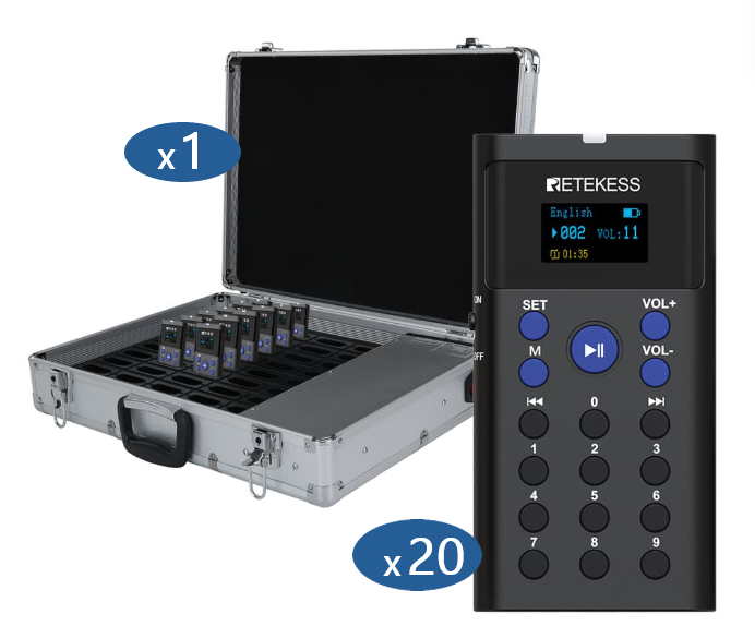 RADIOGUIAS TT128 - KIT 20